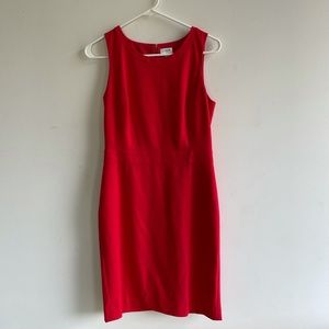 J.Crew Red Shift Dress